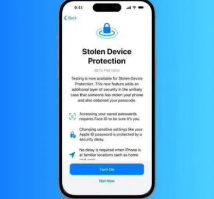 滕州苹果授权维修店分享被盗设备保护功能开启方法 