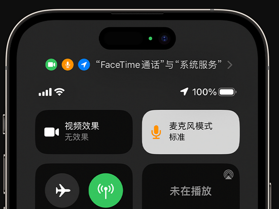 滕州苹果授权维修网点分享iPhone在通话时让你的声音更清晰 