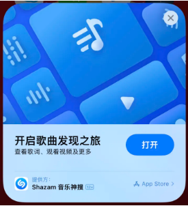 滕州苹果14维修站分享iPhone14音乐识别功能使用方法 