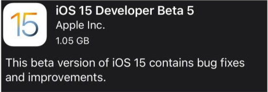 滕州苹果手机维修分享如何升级到iOS15.0 beta5 