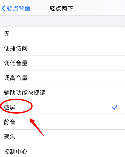 滕州苹果手机维修分享iPhone12如何启用双击截屏 